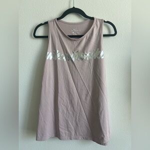 Nike Women's Light Pink Muscle Tee